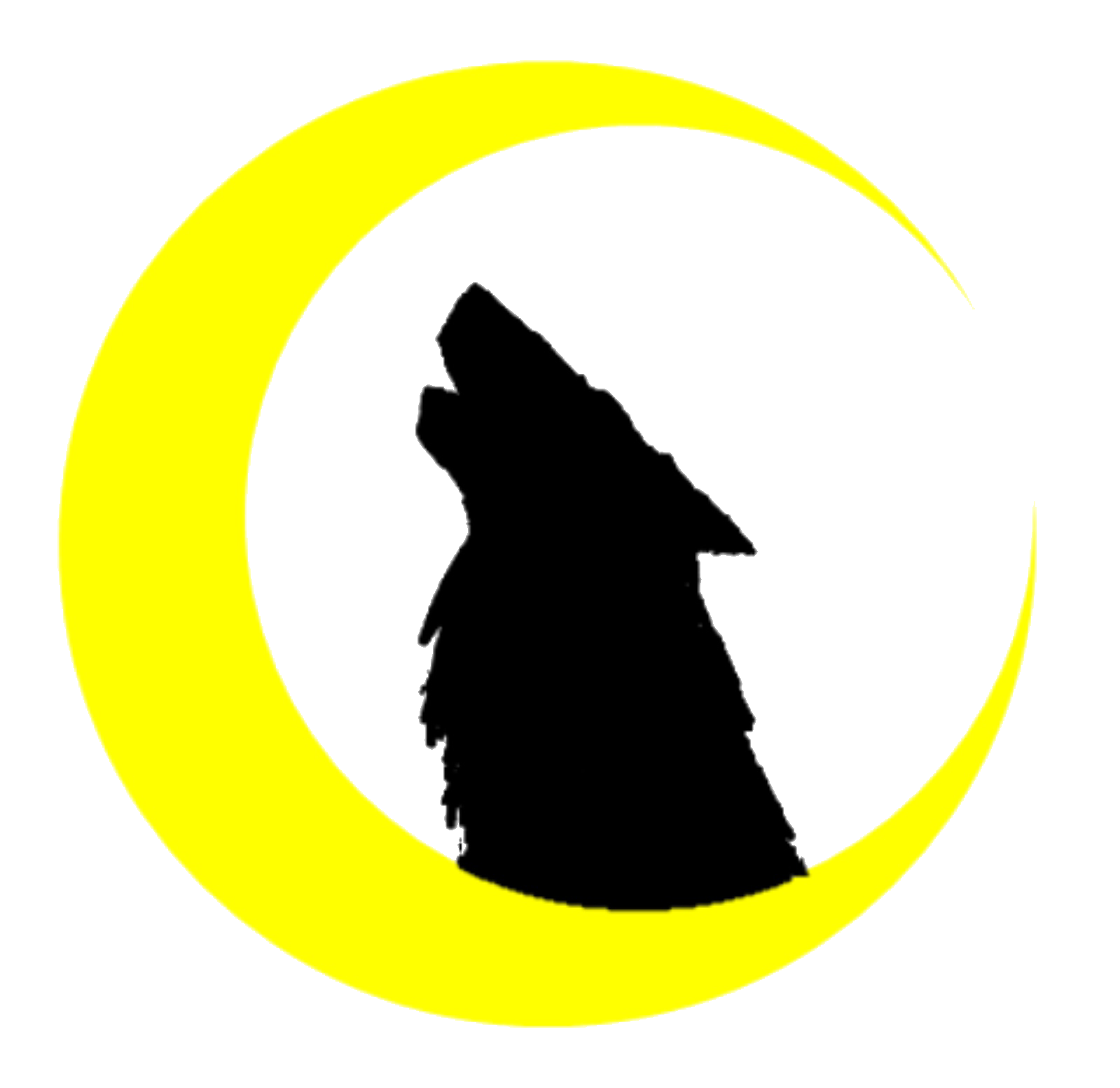 Bar Morayのロゴ（月と狼）